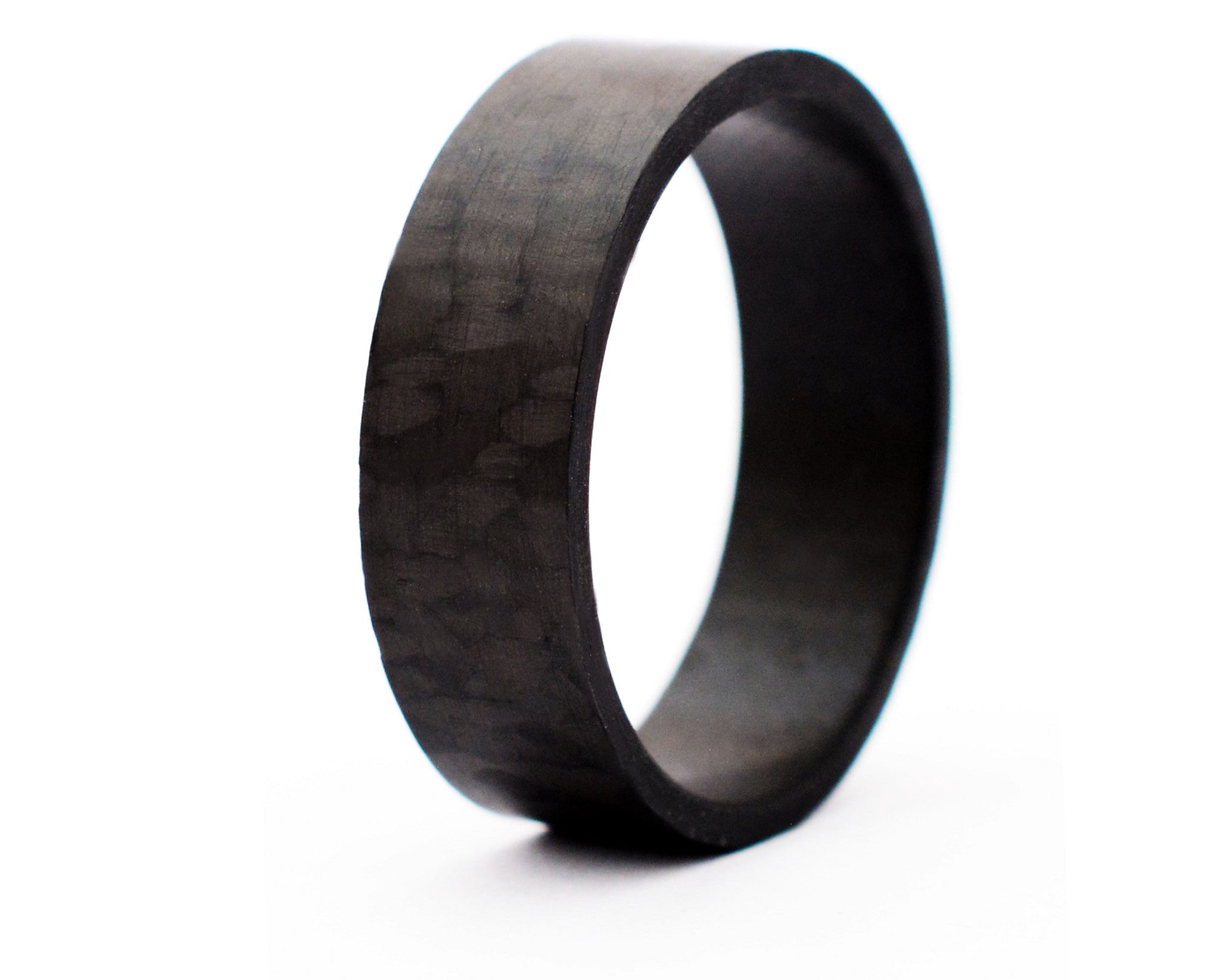 bague carbone et acier, homme et femme